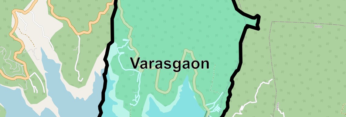 Location Map of Varasgaon, Pune