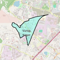 Vartak Nagar Map