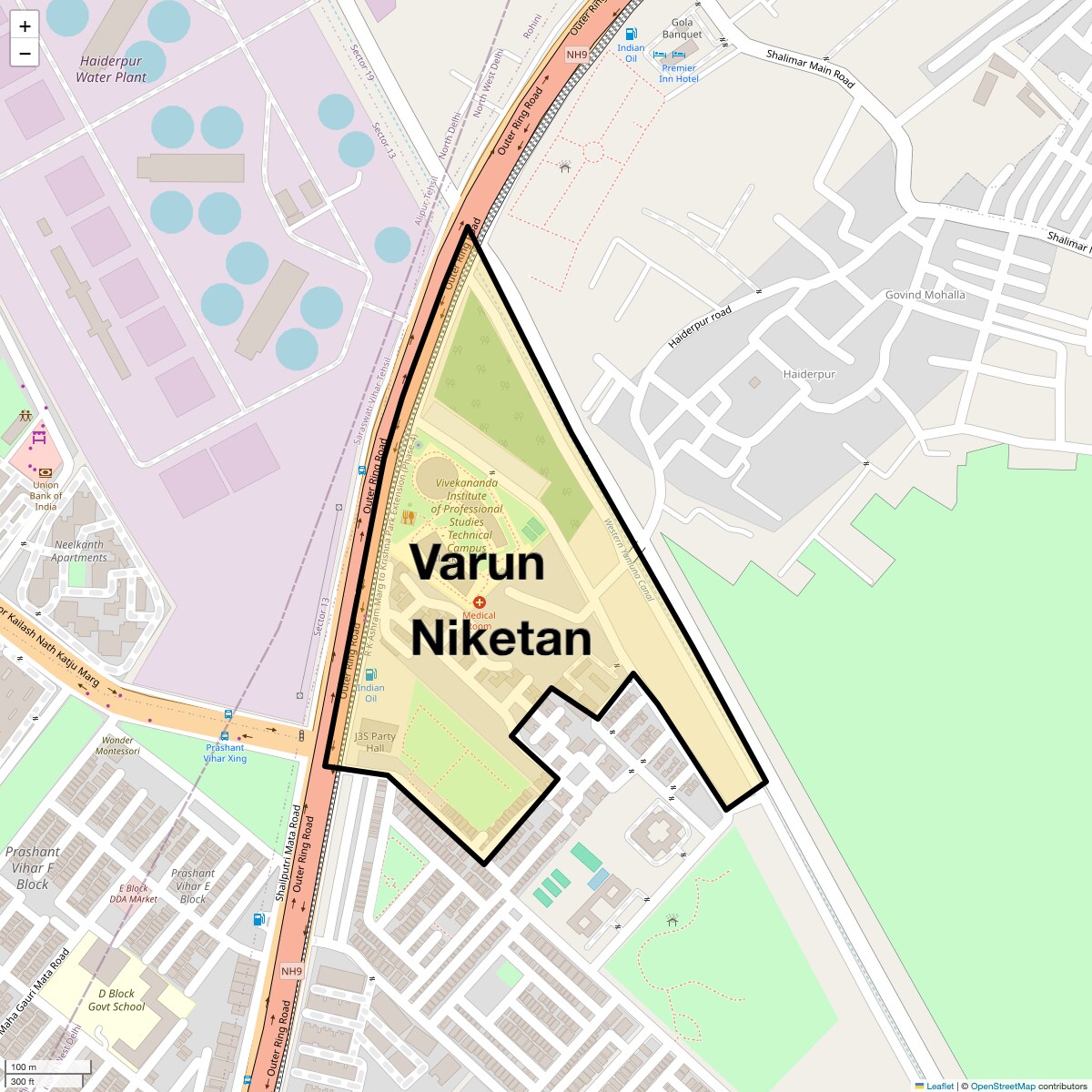 Check Time Travel of Varun Niketan, Delhi
