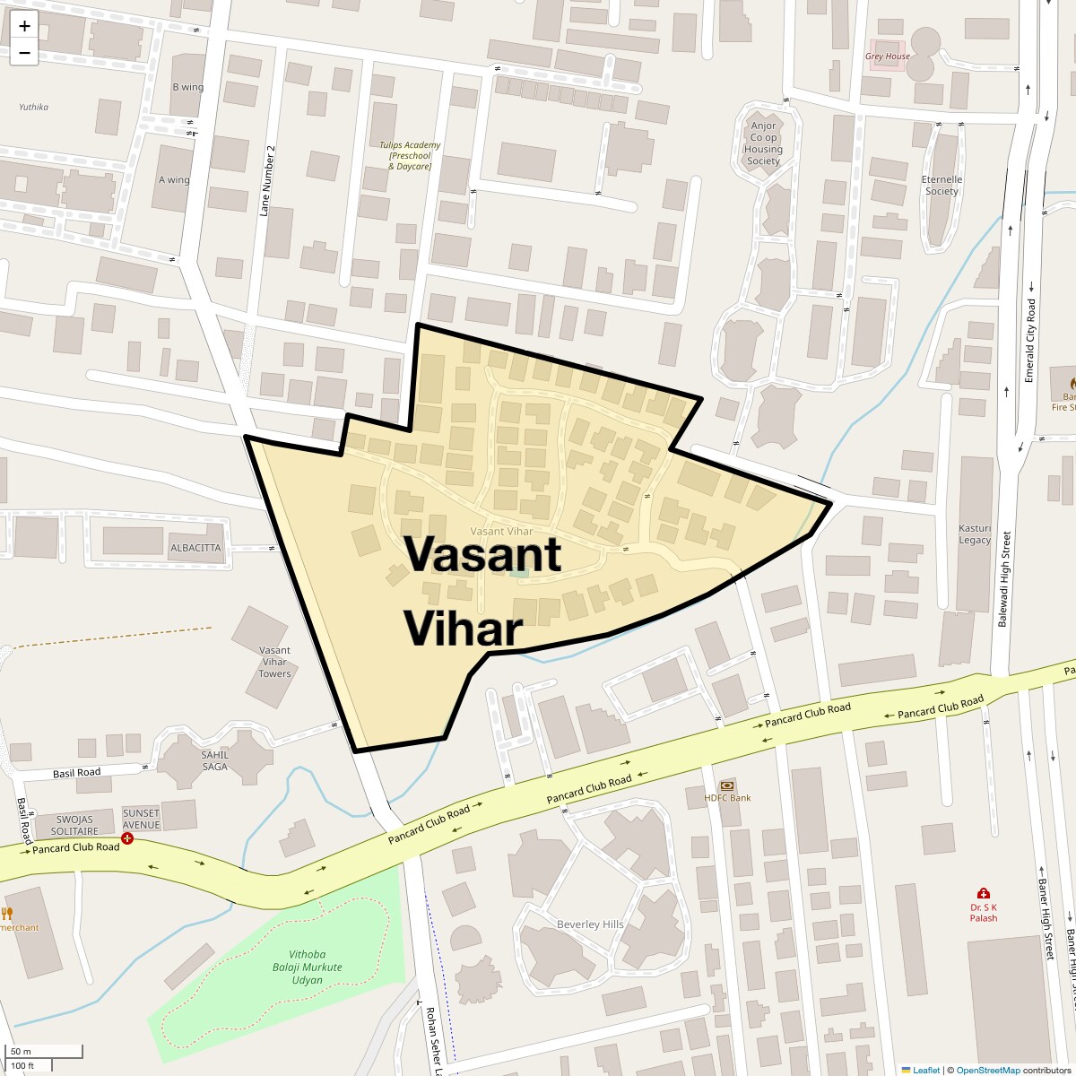 Check Time Travel of Vasant Vihar, Pune