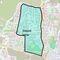Vasant Vihar Map