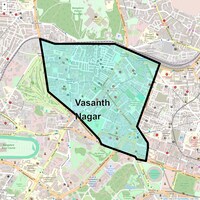 Vasanth Nagar Map