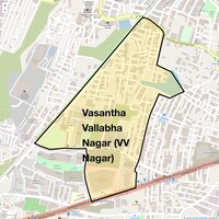 Vasantha Vallabha Nagar (VV Nagar) Map