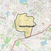 Vasanthapura Map
