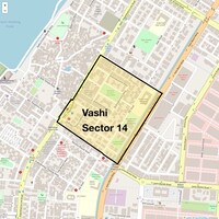Vashi Sector 14 Map