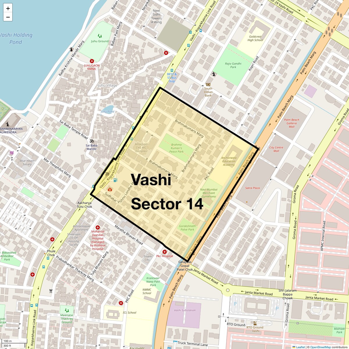 Check Time Travel of Vashi Sector 14, Navi Mumbai