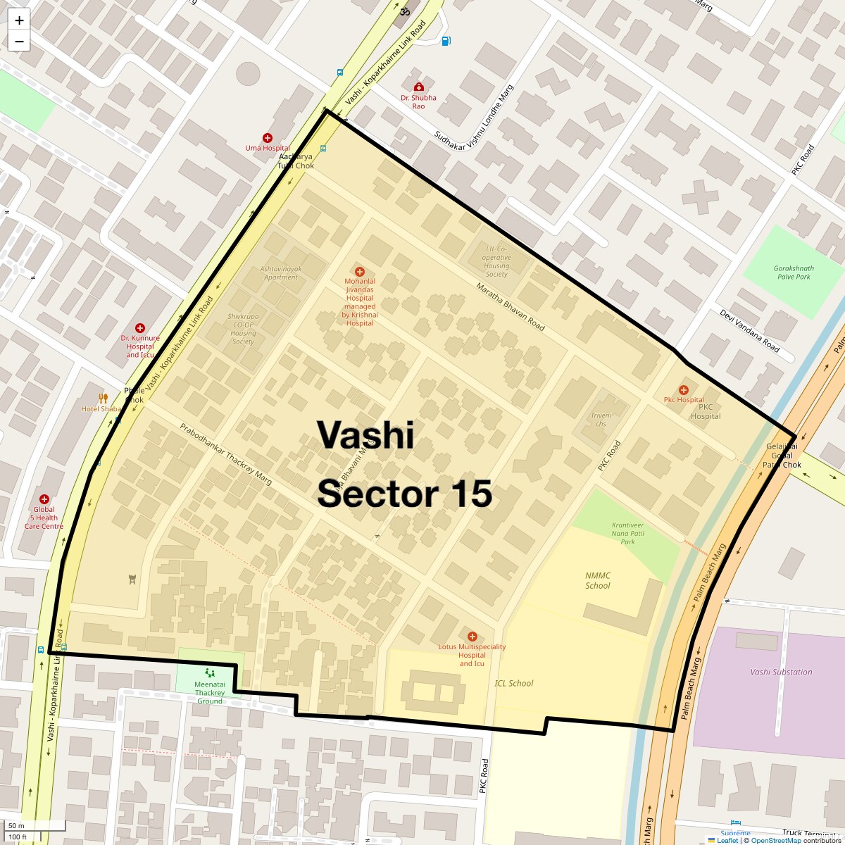 Check Time Travel of Vashi Sector 15, Navi Mumbai