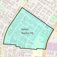 Vashi Sector 15 Map