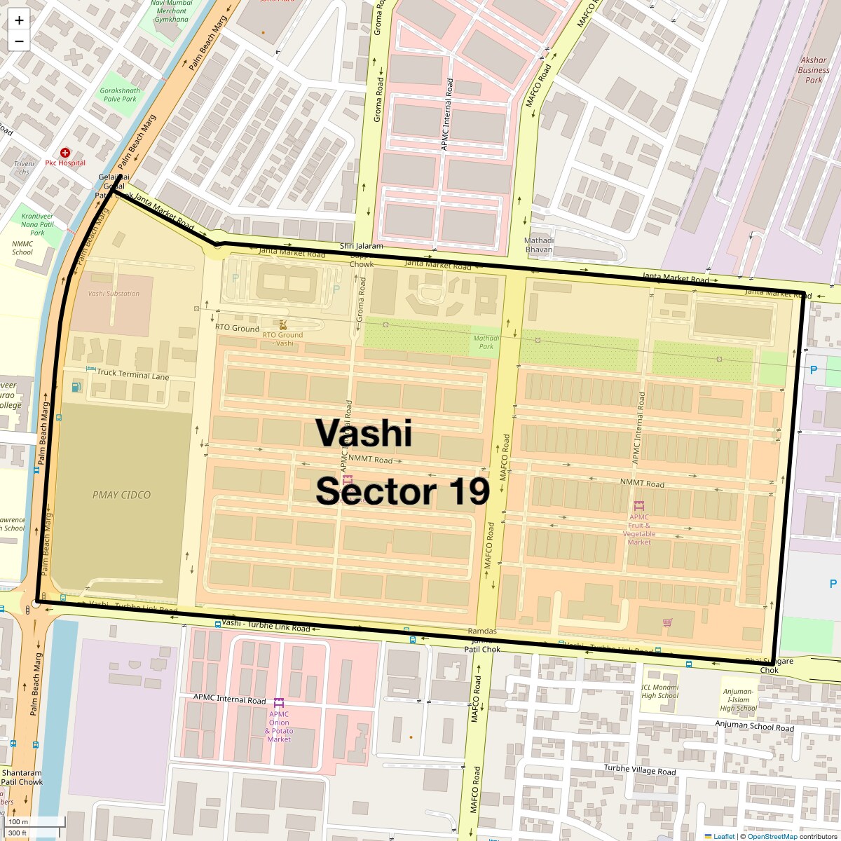 Check Time Travel of Vashi Sector 19, Navi Mumbai