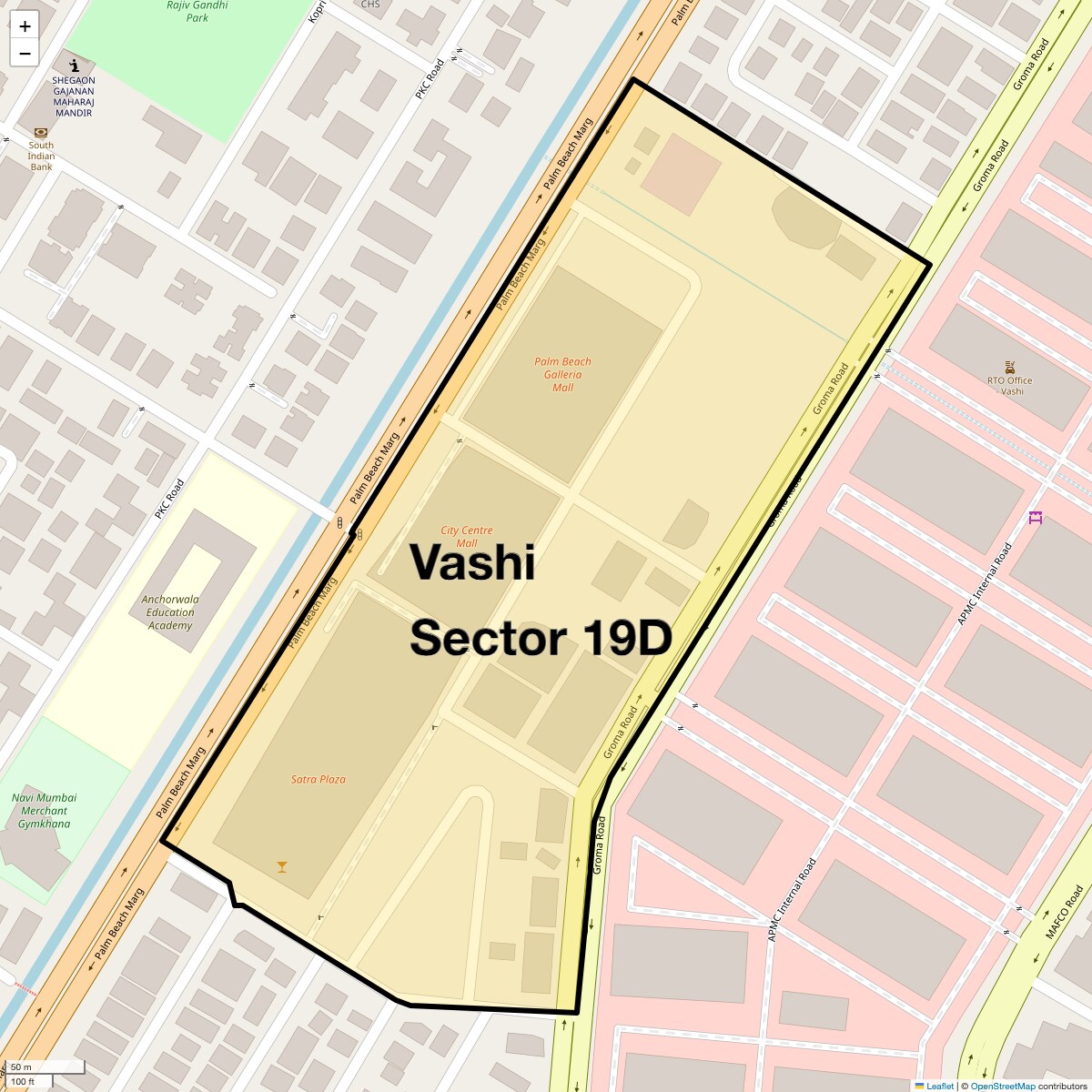 Check Time Travel of Vashi Sector 19D, Navi Mumbai