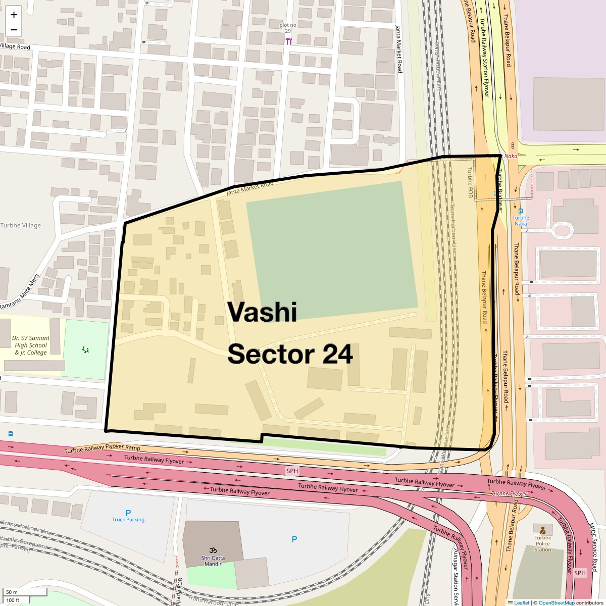 Check Time Travel of Vashi Sector 24, Navi Mumbai