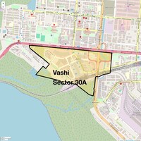 Vashi Sector 30A Map