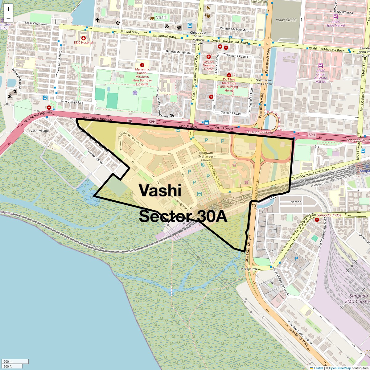 Check Time Travel of Vashi Sector 30A, Navi Mumbai