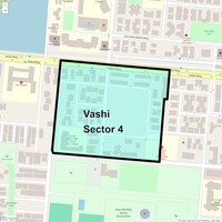 Vashi Sector 4 Map