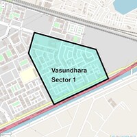 Vasundhara Sector 1 Map