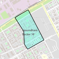 Vasundhara Sector 10 Map