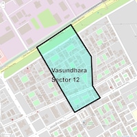 Vasundhara Sector 12 Map