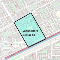 Vasundhara Sector 13 Map