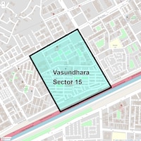 Vasundhara Sector 15 Map