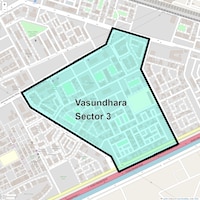 Vasundhara Sector 3 Map