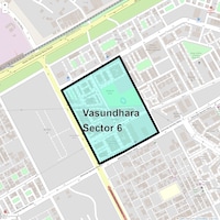 Vasundhara Sector 6 Map