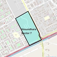 Vasundhara Sector 7 Map