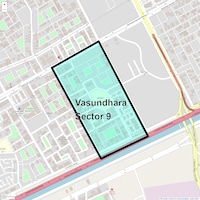 Vasundhara Sector 9 Map