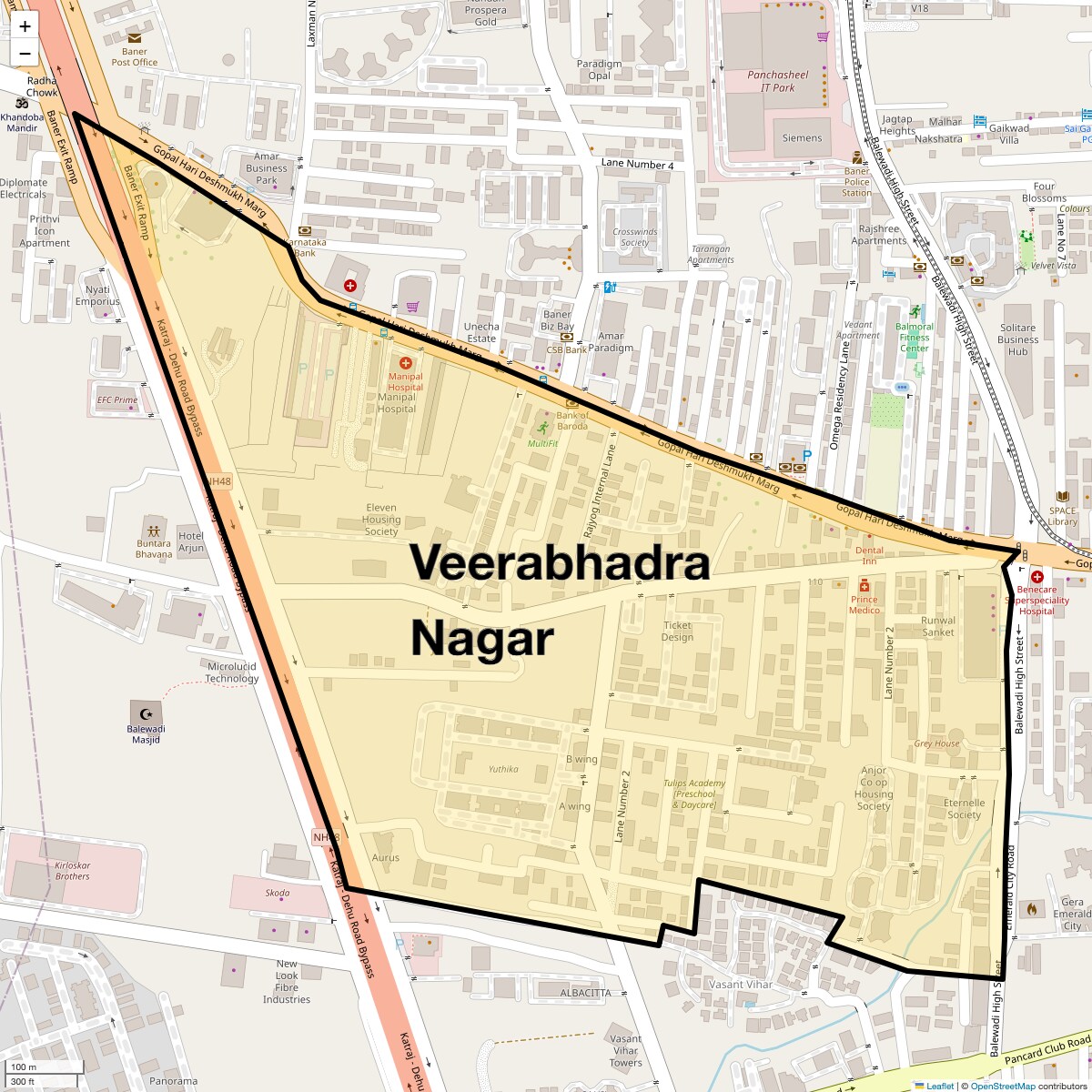 Check Time Travel of Veerabhadra Nagar, Pune