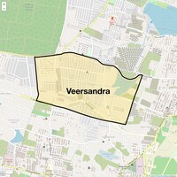 Veersandra Map