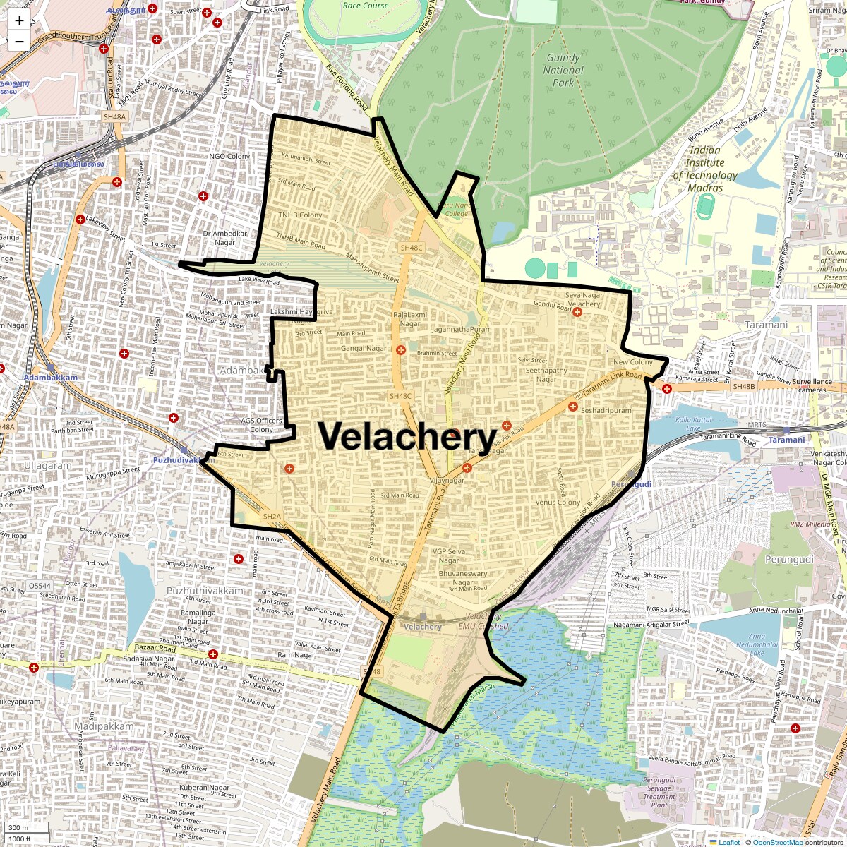 Check Time Travel of Velachery, Chennai