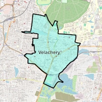 Velachery Map
