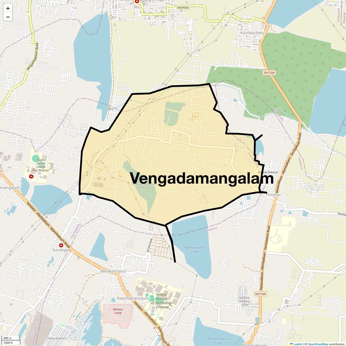 Check Time Travel of Vengadamangalam, Chennai