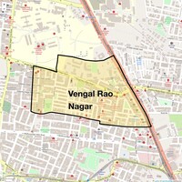 Vengal Rao Nagar Map