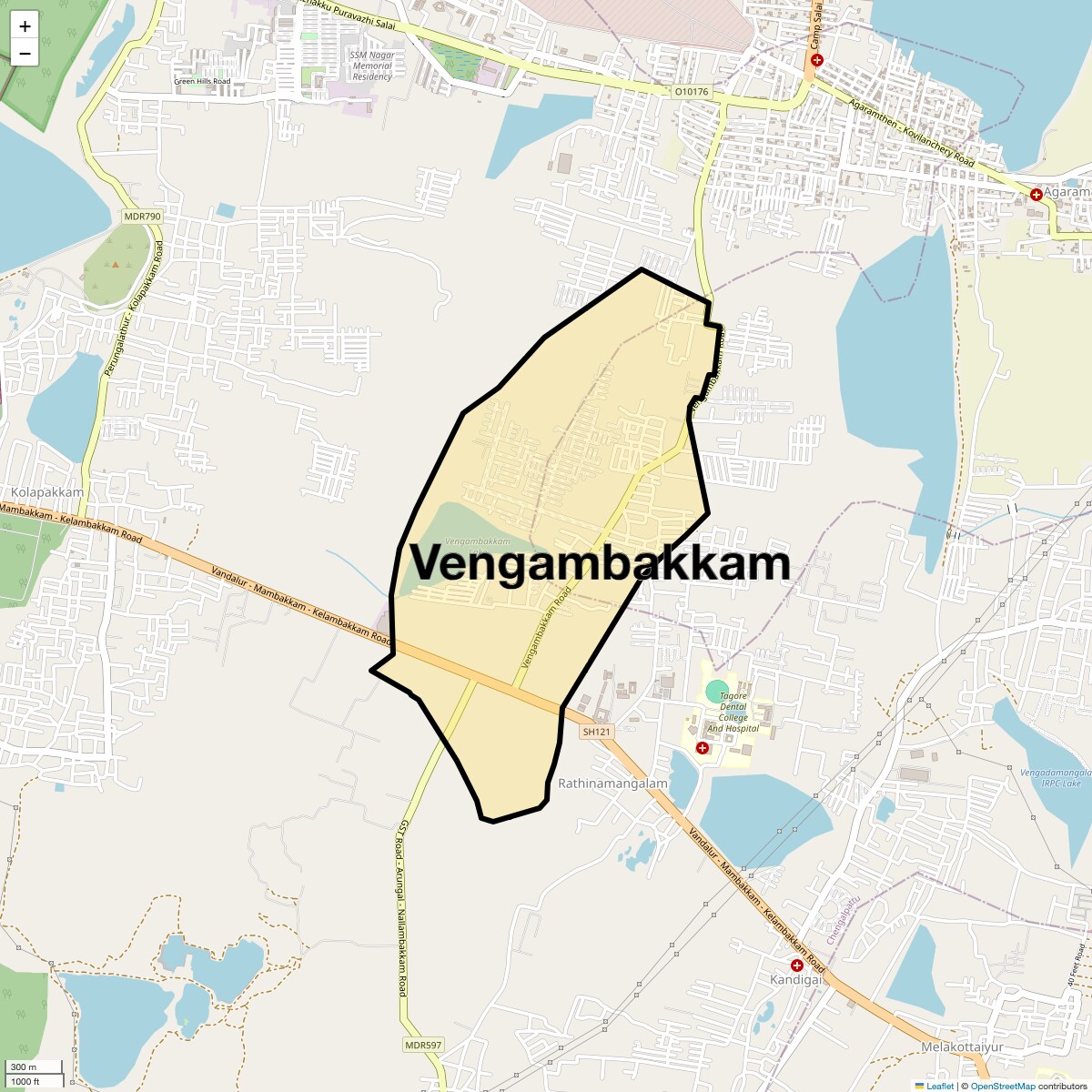 Check Time Travel of Vengambakkam, Chennai
