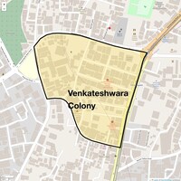 Venkateshwara Colony Map