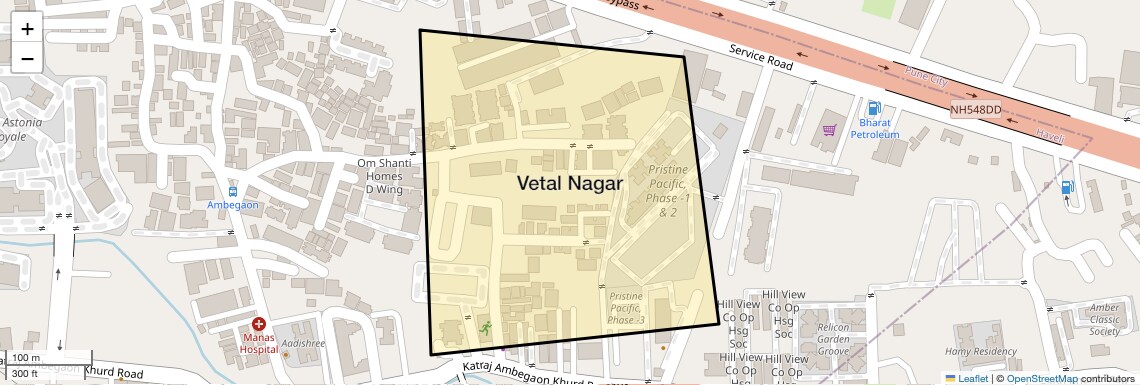 Check Time Travel of Vetal Nagar, Pune