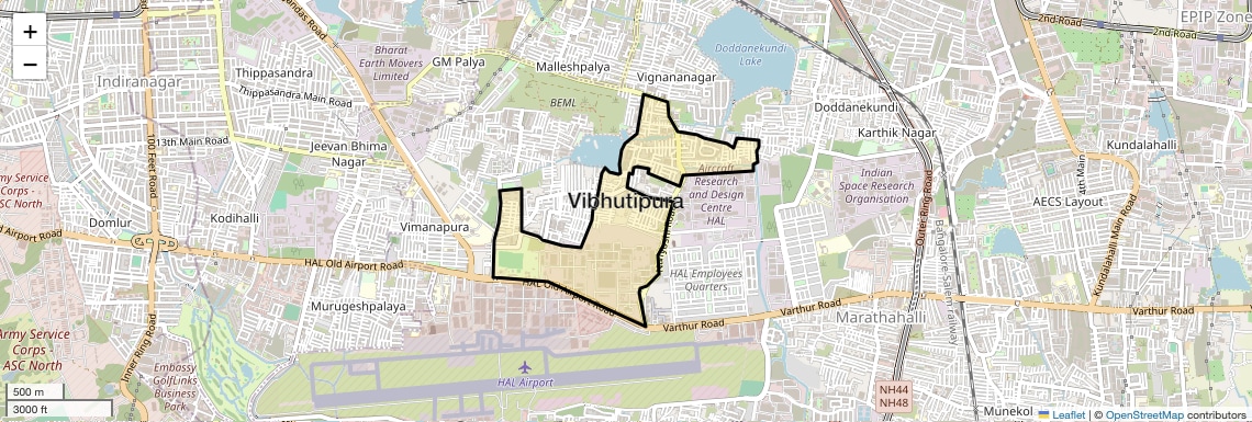 Vibhutipura,Bangalore