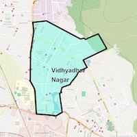 Vidhyadhar Nagar Map