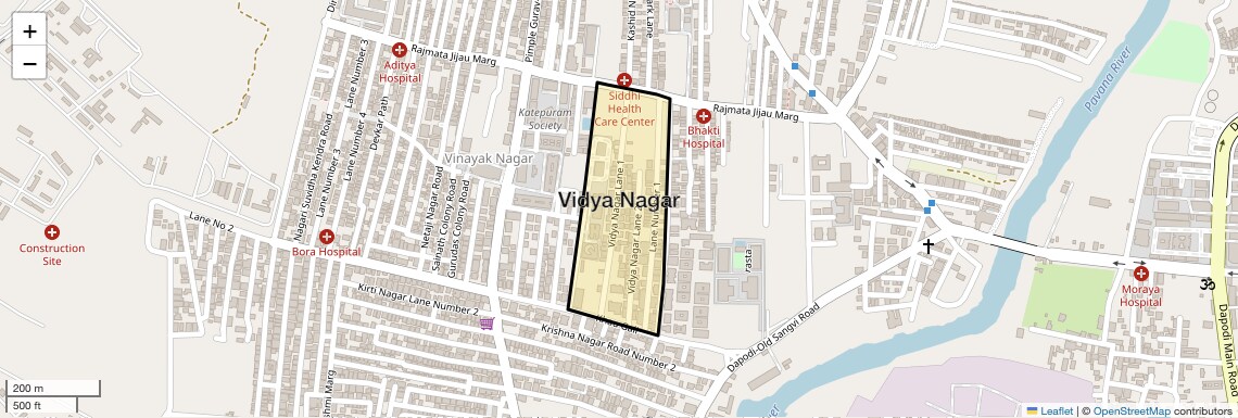 Check Time Travel of Vidya Nagar, Pune