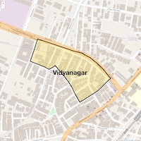 Vidyanagar Map