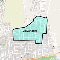 Vidyanagar Map