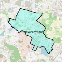 Vidyaranyapura Map