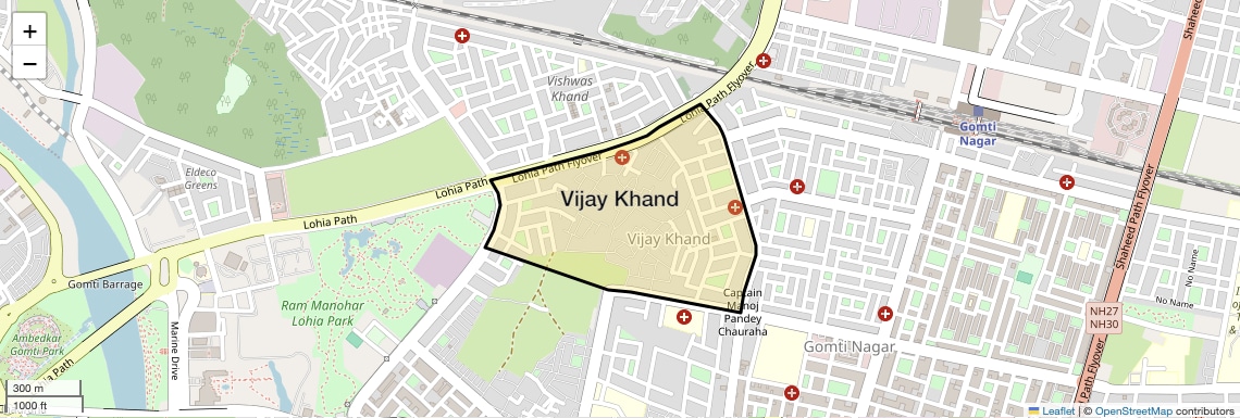 Check Time Travel of Vijay Khand, Lucknow