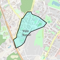 Vijay Nagari Map