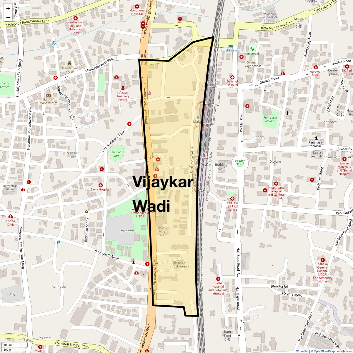 Check Time Travel of Vijaykar Wadi, Mumbai