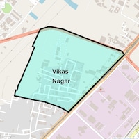 Vikas Nagar Map