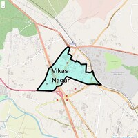 Vikas Nagar Map