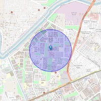 Vikas Puri Map