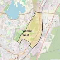 Vikhroli West Map