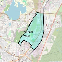 Vikhroli West Map